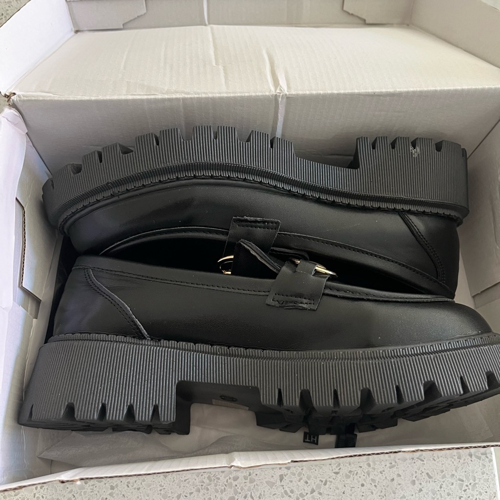 Men's Black Loafers